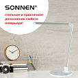 Настольная лампа-светильник SONNEN PH-3609, подставка, LED, 9 Вт, металлический корпус, серый, 236688 - 12