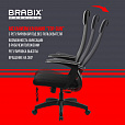 Кресло офисное BRABIX PREMIUM "Ultimate EX-801" пластик, плотная двойная сетка Х2, черное, 532922 - 20