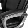 Кресло офисное BRABIX PREMIUM "Solid HD-005", НАГРУЗКА до 180 кг, рециклированная кожа, черное, 531941 - 9