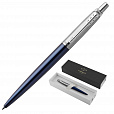 Ручка шариковая PARKER "Jotter Core Royal Blue CT", корпус синий, детали хром, синяя, 1953186 - 1