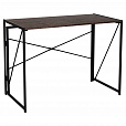 Стол на металлокаркасе BRABIX "LOFT CD-002", 1000х500х750 мм, складной, цвет морёный дуб, 641212 - 2