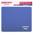 Коврик для мыши ОФИСМАГ, резина+ткань, 220х180х3 мм, 512812 - 6