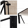 Стол на металлокаркасе BRABIX "LOFT CD-002", 1000х500х750 мм, складной, цвет дуб антик, 641213 - 5