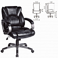Кресло офисное BRABIX "Eldorado EX-504", экокожа, черное, 530874 - 4