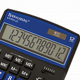 Калькулятор настольный BRAUBERG EXTRA-12-BKBU (206x155 мм), 12 разрядов, двойное питание, ЧЕРНО-СИНИЙ, 250472 - 4