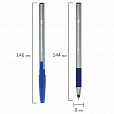 Ручки шариковые с грипом BRAUBERG "i-STICK POINT", НАБОР 10+2 ШТ., СИНИЕ, линия письма 0,35 мм, блистер,144025 - 8