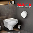 Диспенсер для туалетной бумаги LAIMA PROFESSIONAL ORIGINAL (Система T8), белый, ABS-пластик, 605769 - 12