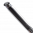 Ручка подарочная шариковая GALANT "Olympic Chrome", корпус хром с черным, хромированные детали, пишущий узел 0,7 мм, синяя, 140614 - 5