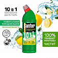 Чистящее средство SANFOR Universal (Санфор Универсал), 750 г, "Свежесть лимона", гель, 1544 - 4
