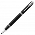 Ручка-роллер PARKER "IM Essential Muted Black CT", корпус черный матовый, хромированные детали, черная, 2143634 - 1
