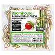 Шпажки-пики для канапе бамбуковые форма "Узелок" 6 см, 100 шт, BOOMHOUSE, 701973 - 1