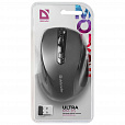 Мышь беспроводная DEFENDER Ultra MM-315, USB, 5 кнопок + 1 колесо-кнопка, оптическая, черная, 52315 - 5