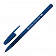 Ручка шариковая с грипом BRAUBERG "i-STICK DEEP BLUE", СИНЯЯ, пишущий узел 0,7 мм, линия письма 0,35 мм, 144385 - 1