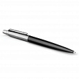 Ручка шариковая PARKER "Jotter Core Bond Street Black CT", корпус черный, детали хром, синяя, 1953184 - 6
