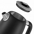 Чайник KITFORT КТ-6121-1, 1,7 л, 2200 Вт, закрытый нагревательный элемент, LED-дисплей, ТЕРМОРЕГУЛЯТОР, сталь, черный - 7