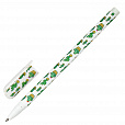 Ручка шариковая BRAUBERG SOFT TOUCH STICK "CACTUS", СИНЯЯ, мягкое покрытие, узел 0,7 мм, 143707 - 1