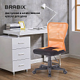 Кресло компактное BRABIX "Smart MG-313", без подлокотников, комбинированное, черное/оранжевое, 531844 - 18