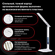 Настольная лампа-светильник SONNEN BR-888A, подставка, светодиодный, LED, 9 Вт, белый, 236664 - 16