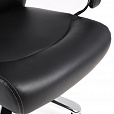 Кресло офисное BRABIX PREMIUM "Total HD-006", НАГРУЗКА до 180 кг, экокожа, хром, черное, 531933 - 9