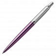 Ручка шариковая PARKER "Jotter Core Victoria Violet CT", корпус фиолетовый, детали хром, синяя, 1953190 - 5