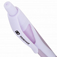 Ручка шариковая автоматическая BRAUBERG ULTRA COLOR PASTEL, soft-touch, СИНЯЯ, пишущий узел 0,7 мм, линия 0,35 мм, 144204 - 9