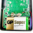 Батарейка GP Super, "Крона" (6LR61, 6LF22, 1604A), алкалиновая, 1 шт., в блистере, 1604A-5CR1, 1604A-BC1 - 12