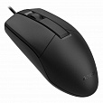 Мышь проводная A4TECH OP-330, USB, 2 кнопки + 1 колесо-кнопка, оптическая, черная, 1530236 - 8