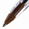 Ручка шариковая BIC "Cristal", СИНЯЯ, корпус прозрачный, узел 1 мм, линия письма 0,32 мм, 847898, 847898/528921 - 3