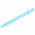 Ручка шариковая BRAUBERG SOFT TOUCH STICK "PASTEL" СИНЯЯ, мягкое покрытие, корпус ассорти, узел 0,7 мм, 143698 - 9