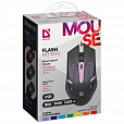 Мышь проводная DEFENDER Flash MB-600L, 800-1200 dpi, 4 кнопки + 1 колесо-кнопка, оптическая, черная, 52600 - 7