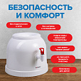 Кулер водораздатчик БЕЗ НАГРЕВА И ОХЛАЖДЕНИЯ, SONNEN TS-01, настольный, 1 кран, белый, 452417 - 9