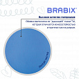 Кресло детское BRABIX "Joy MG-204W", без подлокотников, пластик белый, ткань TW, голубое, 533012 - 12