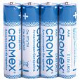 Батарейки алкалиновые "мизинчиковые" КОМПЛЕКТ 20 шт., CROMEX (КРОМЕКС) Alkaline, ААА (LR03, 24А), в коробке, 455595 - 4