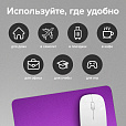 Коврик для мыши SONNEN "PURPLE", резина + ткань, 220х180х3 мм, 513307 - 10