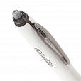 Ручка шариковая масляная автоматическая BRAUBERG "Sky White", СИНЯЯ, клип ассорти, узел 0,7 мм, линия письма 0,35 мм, 142950 - 10