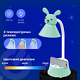 Настольная лампа-светильник SONNEN OU-611 на подставке, СВЕТОДИОДНАЯ, "SWEET BUNNY", 5 Вт, зеленый, 237642 - 4