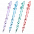 Ручка шариковая автоматическая BRAUBERG ULTRA COLOR PASTEL, soft-touch, СИНЯЯ, пишущий узел 0,7 мм, линия 0,35 мм, 144204 - 1