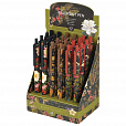 Ручка шариковая автоматическая BRUNO VISCONTI "ArtClick", СИНЯЯ, Flora.Black, ассорти, 0,5 мм, 20-0374/01 - 3
