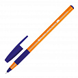 Ручка шариковая с грипом BRAUBERG "i-STICK POINT ORANGE", СИНЯЯ, пишущий узел 0,7 мм, линия письма 0,35 мм, 144386 - 1