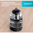 Чайник SCARLETT SC-EK27G11, 1,7 л, 2200 Вт, закрытый нагревательный элемент, стекло, черный - 14