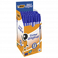 Ручка шариковая BIC "Cristal", СИНЯЯ, корпус прозрачный, узел 1 мм, линия письма 0,32 мм, 847898, 847898/528921 - 8