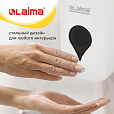 Дозатор для жидкого мыла ULTRA LAIMA PROFESSIONAL, НАЛИВНОЙ, 0,5 л, белый, ABS-пластик, 606829 - 16
