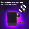 Точилка механическая BRAUBERG "BLACK JACK", крепление к столу, металлический механизм, цвет чёрный, 222516 - 20