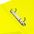 Папка на 2 кольцах BRAUBERG "Neon", 25 мм, внутренний карман, неоновая, желтая, до 170 листов, 0,7 мм, 227457 - 4