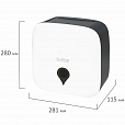 Диспенсер для туалетной бумаги ULTRA LAIMA PROFESSIONAL (Система T2), малый, белый, ABS-пластик, 606835 - 8