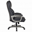 Кресло BRABIX PREMIUM "Regal EX-557", НАГРУЗКА до 150 кг, пружинный блок, экокожа, черный, 532945 - 2