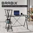 Стол на металлокаркасе BRABIX "LOFT CD-004", 1200х535х1110 мм, 3 полки, цвет дуб антик, 641219 - 10