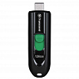 Флеш-диск 128 GB TRANSCEND JetFlash 790C, разъем USB Type-С, черный/зеленый, TS128GJF790C - 2