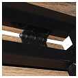 Стол на металлокаркасе BRABIX "LOFT CD-001", 800х440х740 мм, складной, цвет морёный дуб, 641209 - 9