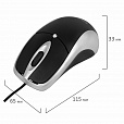 Набор проводной SONNEN KB-S110, USB, клавиатура 113 клавиш, мышь 3 кнопки, 1000 dpi, черный/серебристый, 513854 - 15